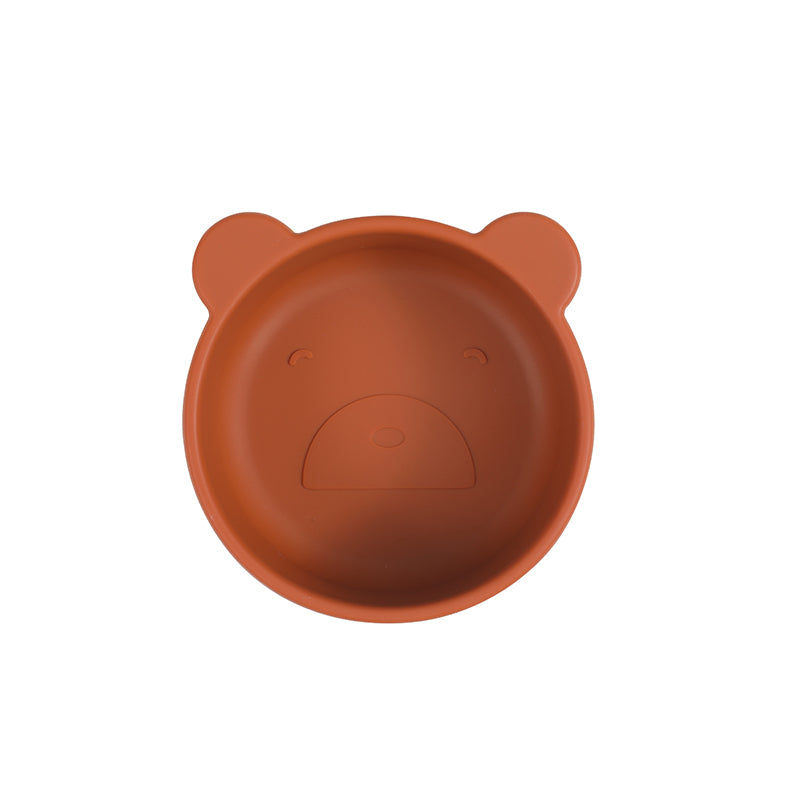 Bear Silicone Suction Bowl